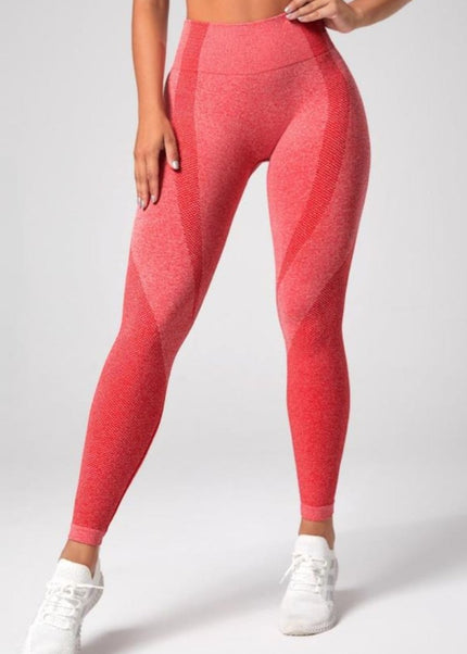 High Waistband Long Active Pants - Trendsi