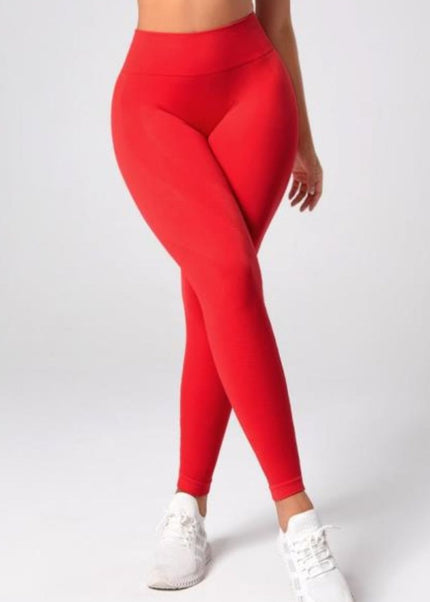 High Waistband Long Active Pants - Trendsi