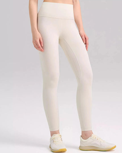 High - Waisted Seamless Active Leggings - Trendsi