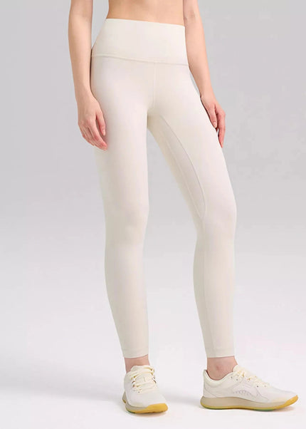 High - Waisted Seamless Active Leggings - Trendsi