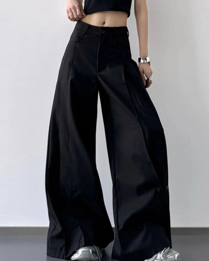 High-Waisted Wide Leg Pants