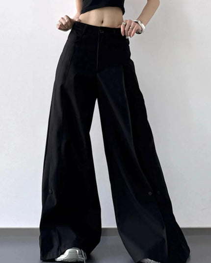 High-Waisted Wide Leg Pants