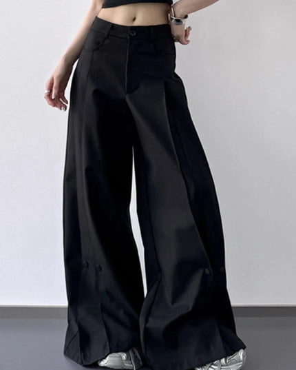 High-Waisted Wide Leg Pants