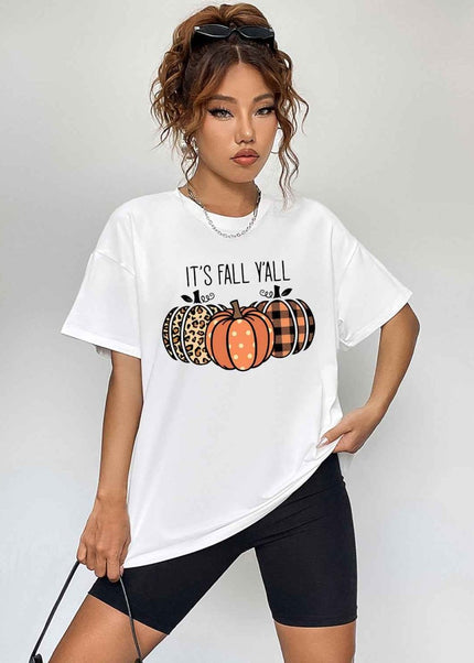 IT'S FALL Y'ALL Graphic T-Shirt
