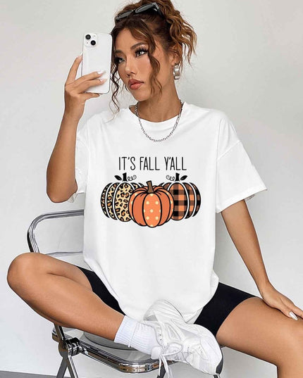 IT'S FALL Y'ALL Graphic T-Shirt