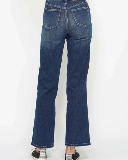 Judy Blue Full Size High Waist Tummy Control Jeans - Trendsi