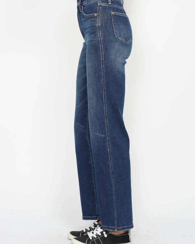 Judy Blue Full Size High Waist Tummy Control Jeans - Trendsi
