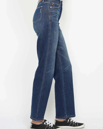 Judy Blue Full Size High Waist Tummy Control Jeans - Trendsi