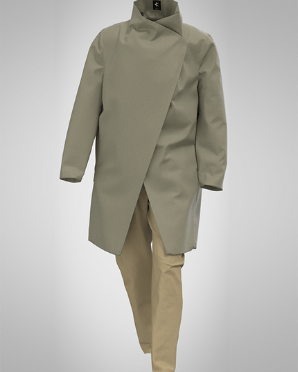 Koto coat - Forest - Coats and Jackets - Kanten