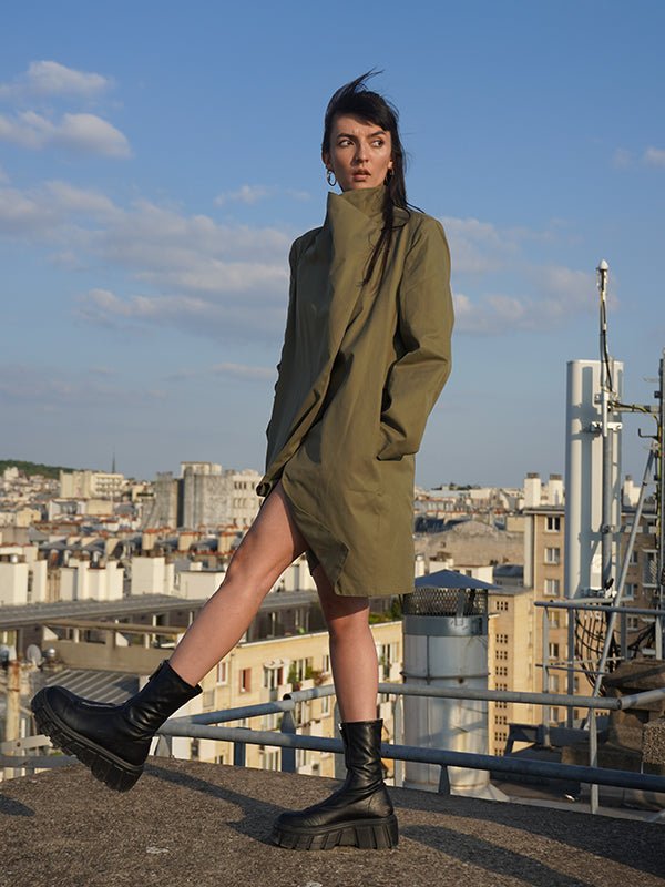 Koto coat - Forest - Coats and Jackets - Kanten