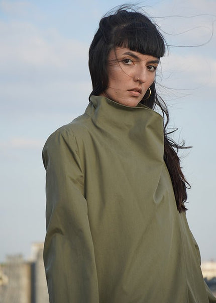 Koto coat - Forest - Coats and Jackets - Kanten