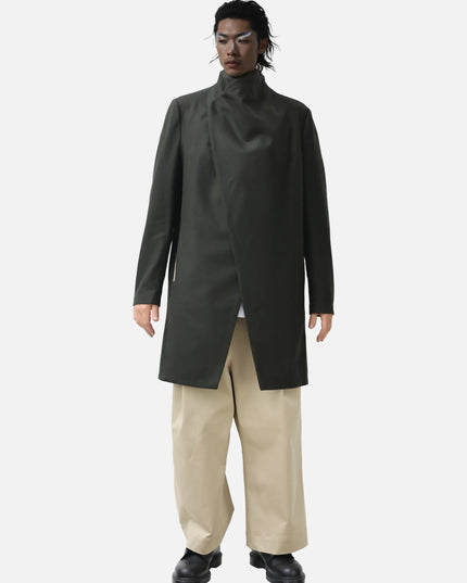 Koto Heavy Coat - Army - Coats and Jackets - Kanten