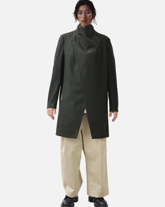 Koto Heavy Coat - Army - Coats and Jackets - Kanten
