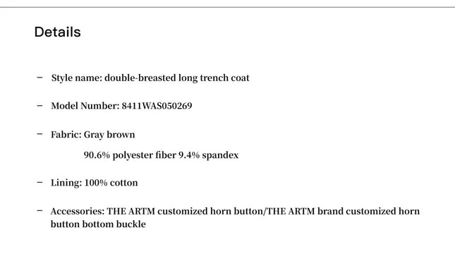 "Line Walker" matte micro - velvet drape classic elegant double - breasted straight long trench coat - outerwear - Firelady Fur