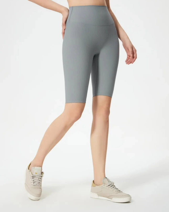 Millennia High Waist Active Shorts - Trendsi