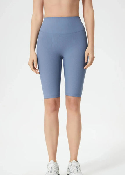 Millennia High Waist Active Shorts - Trendsi