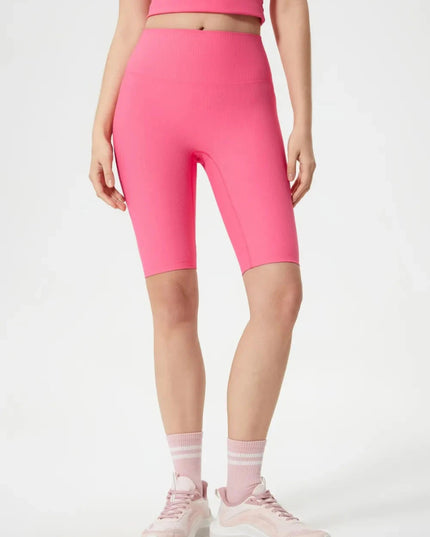 Millennia High Waist Active Shorts - Trendsi