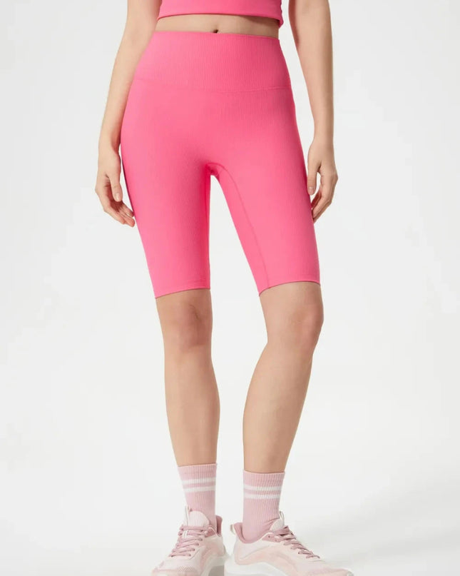 Millennia High Waist Active Shorts - Trendsi