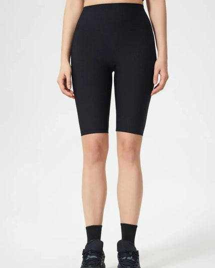 Millennia High Waist Active Shorts - Trendsi