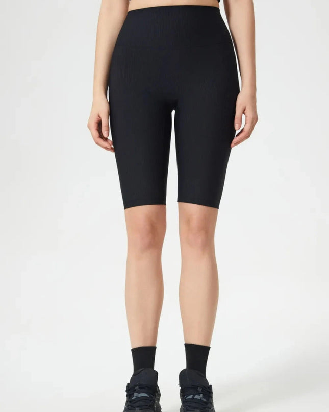 Millennia High Waist Active Shorts - Trendsi