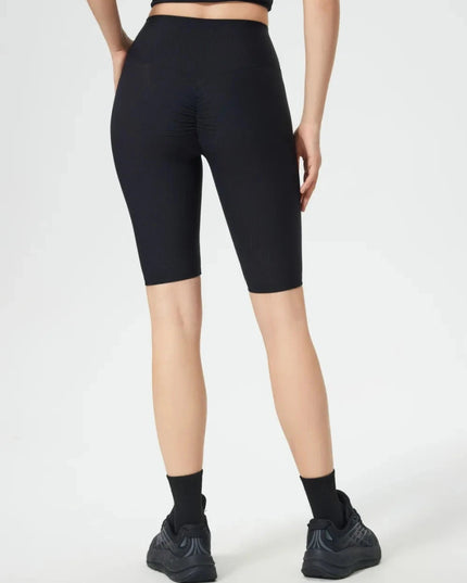 Millennia High Waist Active Shorts - Trendsi