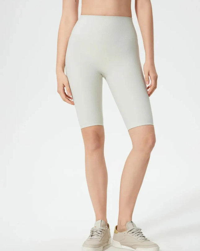 Millennia High Waist Active Shorts - Trendsi