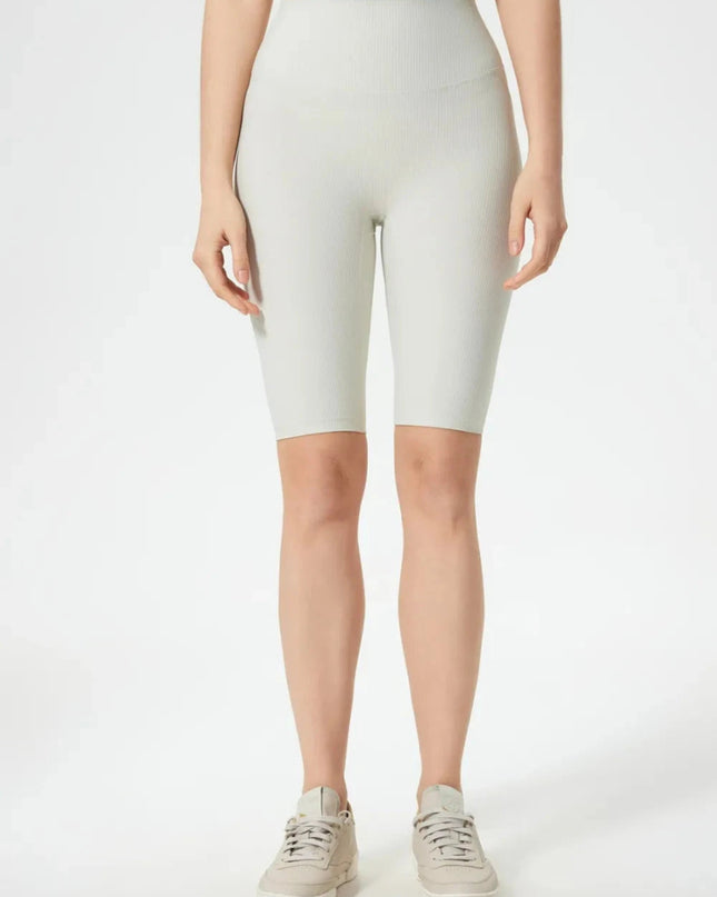 Millennia High Waist Active Shorts - Trendsi