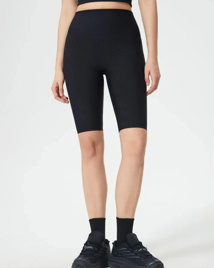 Millennia High Waist Active Shorts - Trendsi