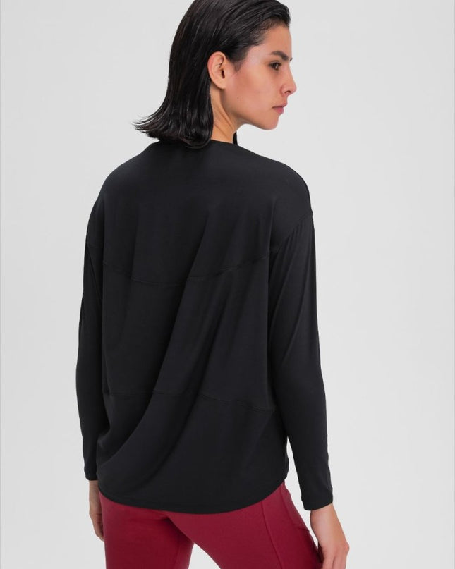 Millennia Loose Fit Active Top - Trendsi