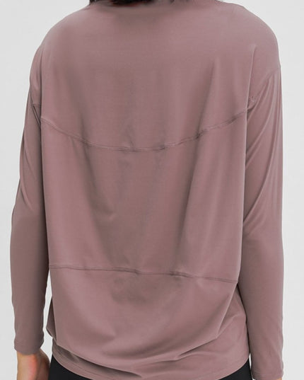 Millennia Loose Fit Active Top - Trendsi