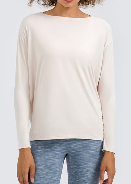 Millennia Loose Fit Active Top - Trendsi