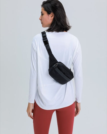 Millennia Loose Fit Active Top - Trendsi