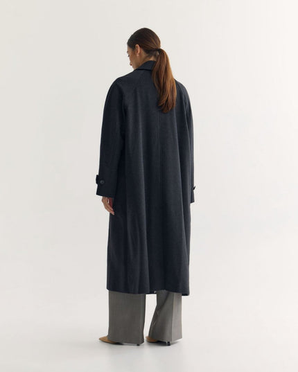 Mint Reversible Merino Wool Sheepskin Midi Coat - n/a - NOVEMBER28
