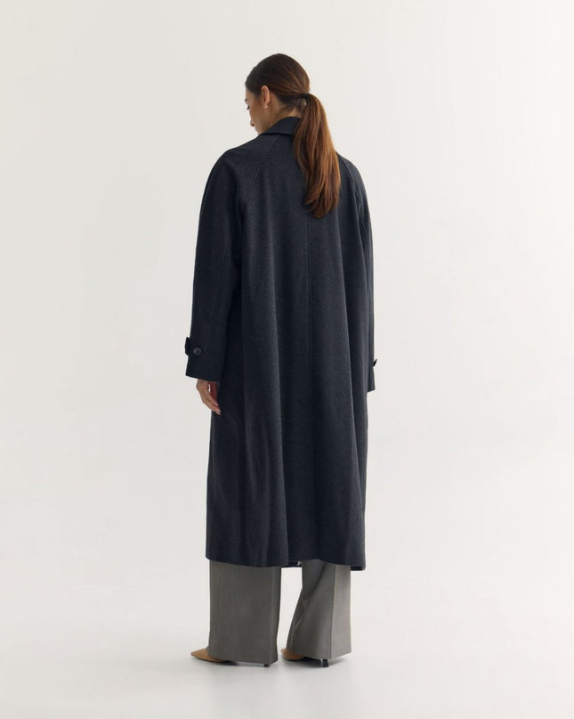 Mint Reversible Merino Wool Sheepskin Midi Coat - n/a - NOVEMBER28