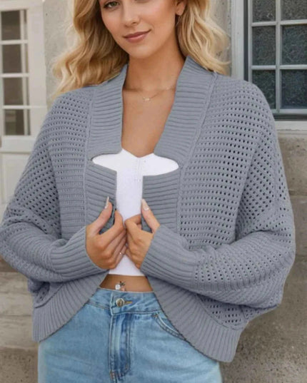 Open Front Cardigan
