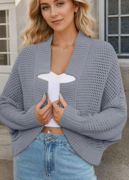 Open Front Cardigan