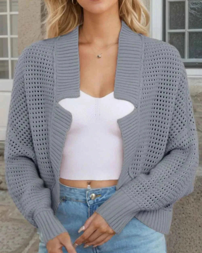 Open Front Cardigan