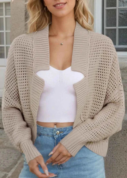 Open Front Cardigan