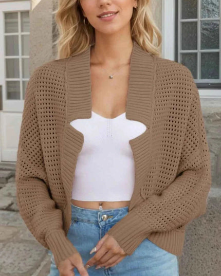 Open Front Cardigan