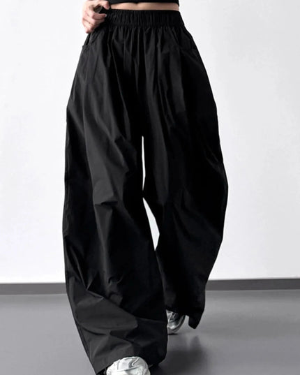 Oversized Wide Leg Pants - Trendsi