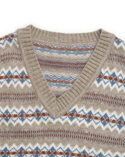 Perfee V - Neck Sweater Vest - Trendsi