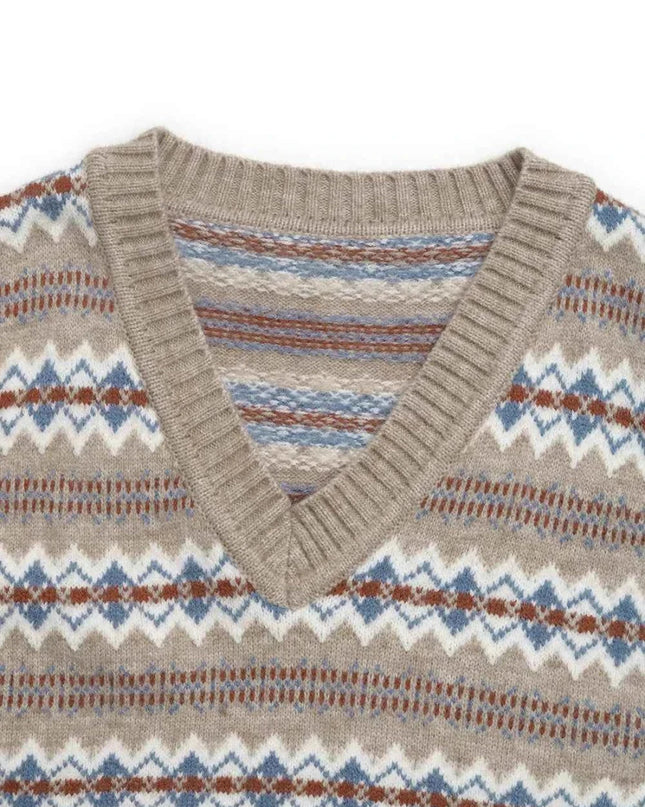 Perfee V - Neck Sweater Vest - Trendsi