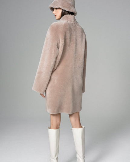 Merino Wool Midi Coat