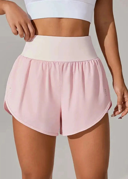 Pocketed High Waist Active Shorts - Trendsi