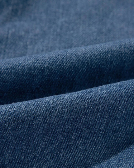 Pocketed Long Sleeve Denim Jacket - Trendsi