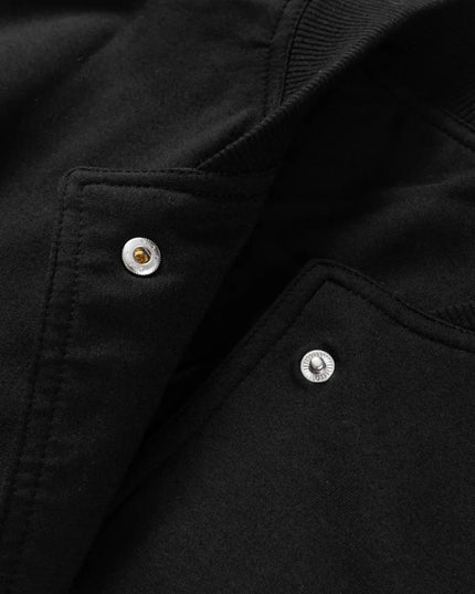 Pocketed Snap Down Long Sleeve Jacket - Trendsi