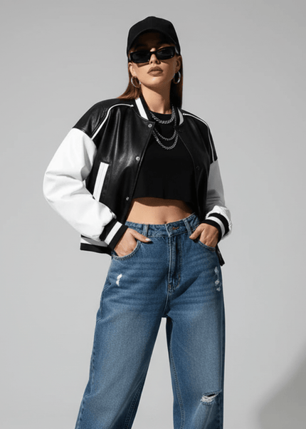 PU Leather Jacket, Lower East Side | Women - BYMANYC ® New York - NEW ARRIVALS - BYMANYC ® New York