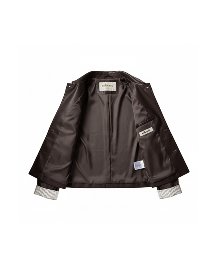 Retro PU Leather Jacket For Women, Brooklyn Heights, BYMANYC New York. - NEW ARRIVALS - BYMANYC ® New York