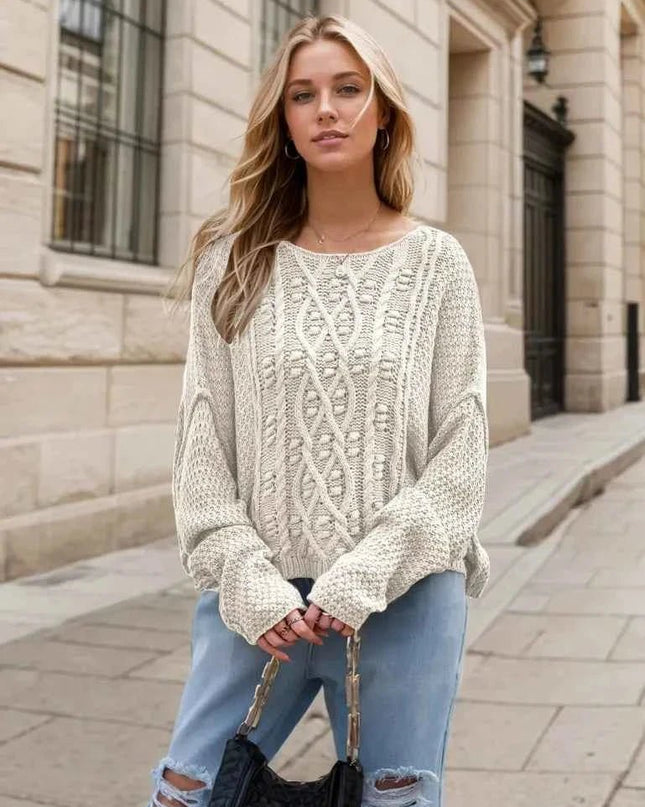 Dropped Shoulder Sweater