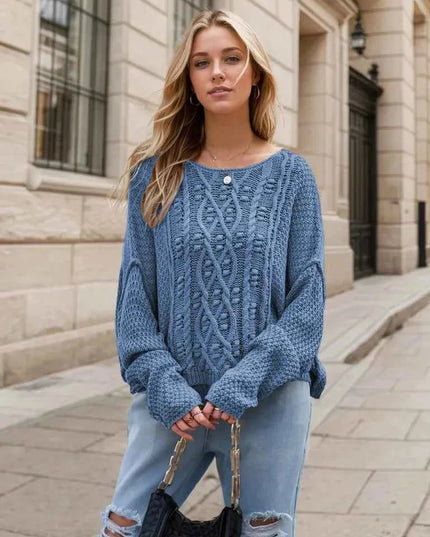 Dropped Shoulder Sweater